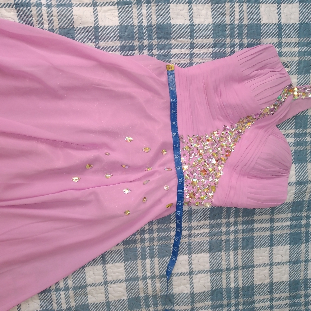 Maxi wedding dressone shoulder size s - Picture 10 of 14